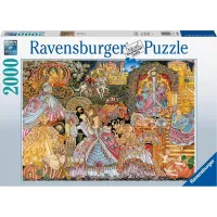 Ravensburger puzzel 2000 stukjes Disney Cinderella, The Glass Slipper